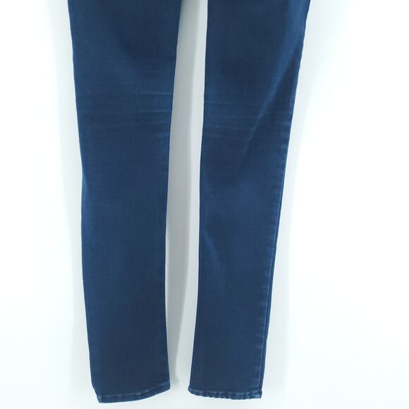 AEO American Eagle Super Super Stretch Extreme Sateen Jegging Dark Skinny 0R - Picture 12 of 12